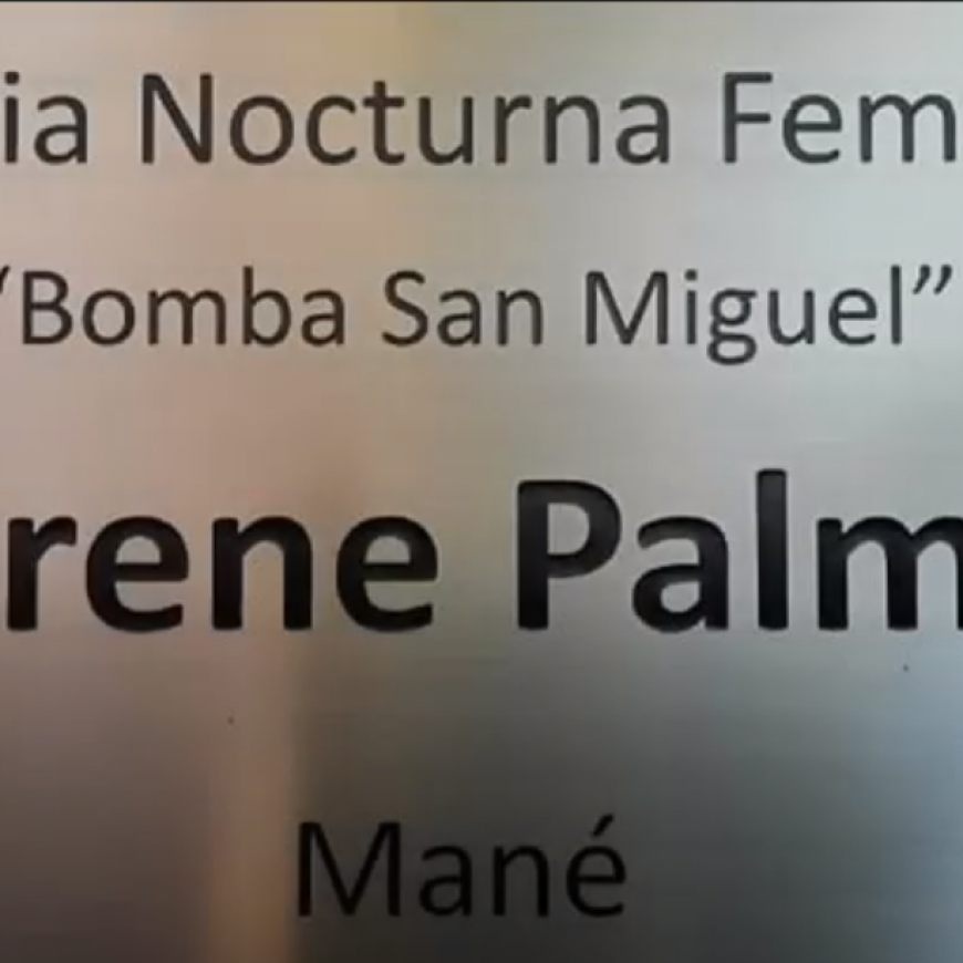 Inauguración Guardia Nocturna Femenina Bomba San Miguel